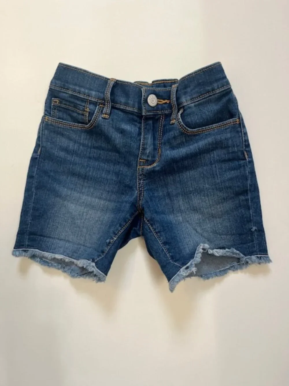 Little Girl's Denim Cut off Jean Shorts 8